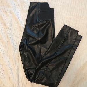 Faux Leather Dynamite Pants